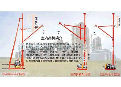 點擊查看詳細信息<br>標題：華友機械室內(nèi)外通用小吊機 閱讀次數(shù)：8996